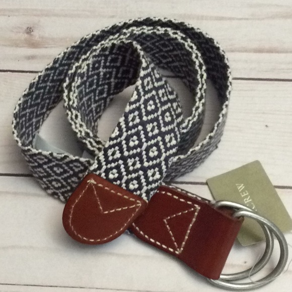 J. Crew Cotton & Leather Belt - Picture 2 of 10